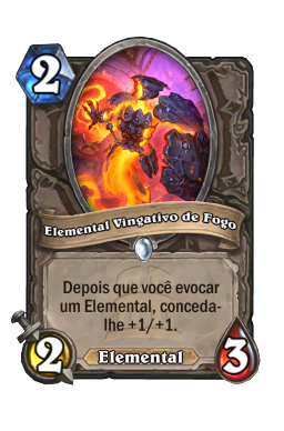 Elemental Vingativo de Fogo