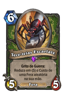 Tece-teias Escarlate
