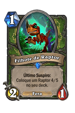 Filhote de Raptor