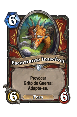 Escornante Irascível
