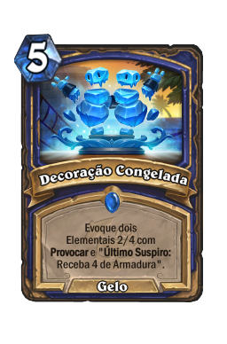 Decoração Congelada