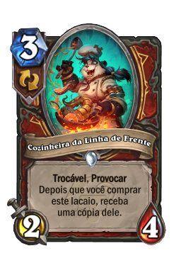 Cozinheira da Linha de Frente
