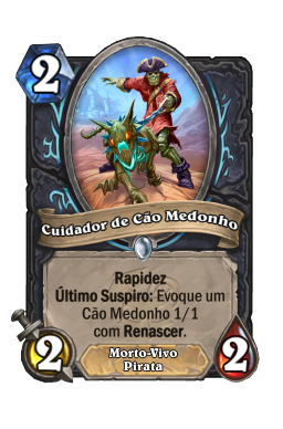 Cuidador de Cão Medonho