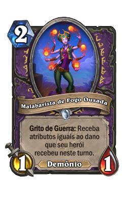 Malabarista de Fogo Ousada