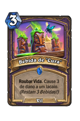 Bebida de "Cura"