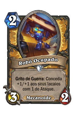 Robô Ocupado