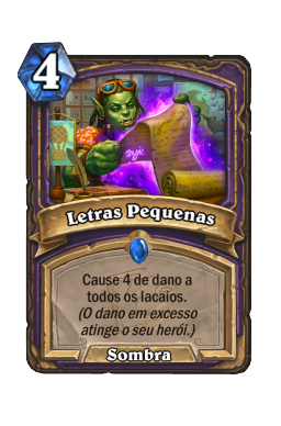 Letras Pequenas