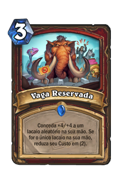 Vaga Reservada