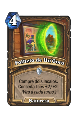 Folheto de Un'Goro