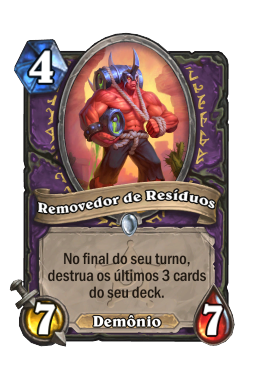 Removedor de Resíduos
