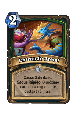 Entrando Areia!