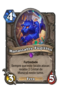Manassabre Fugitivo