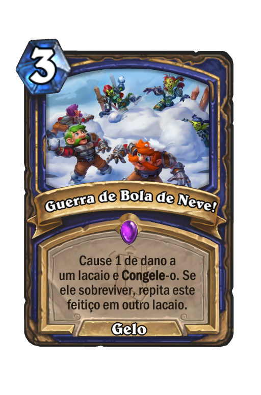 Guerra de Bola de Neve!