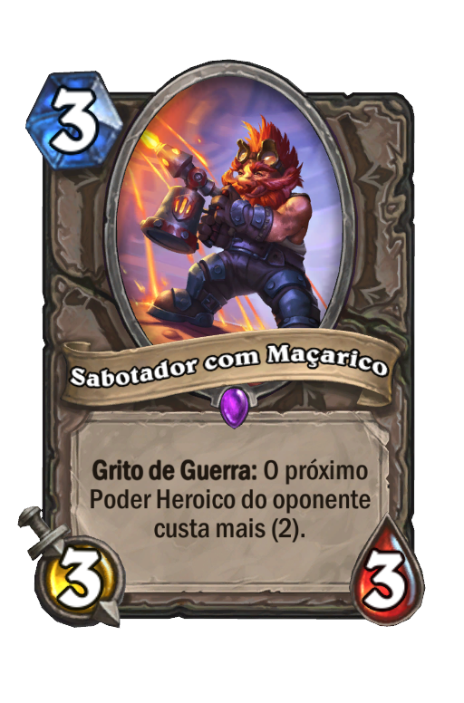 Sabotador com Maçarico