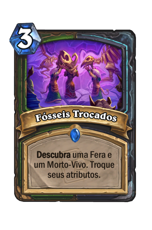 Fósseis Trocados