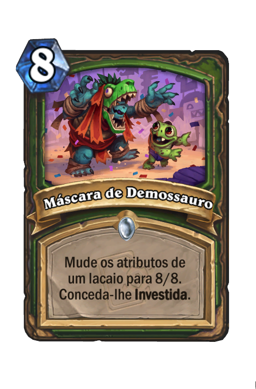 Máscara de Demossauro