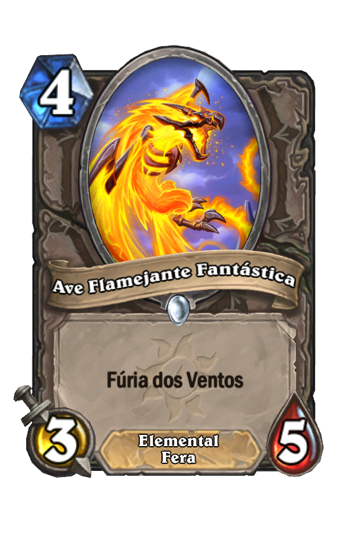 Ave Flamejante Fantástica
