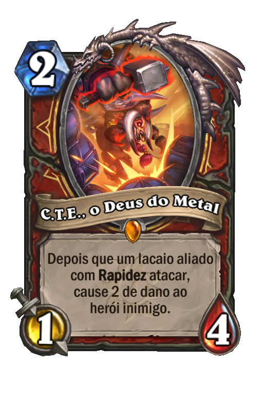 C.T.E., o Deus do Metal
