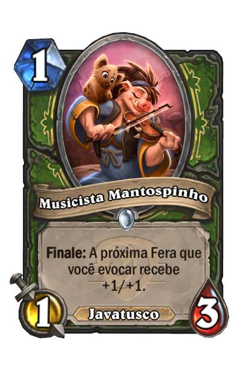 Musicista Mantospinho