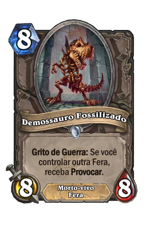Demossauro Fossilizado