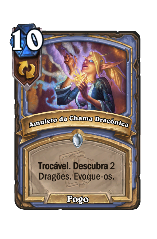Amuleto da Chama Dracônica