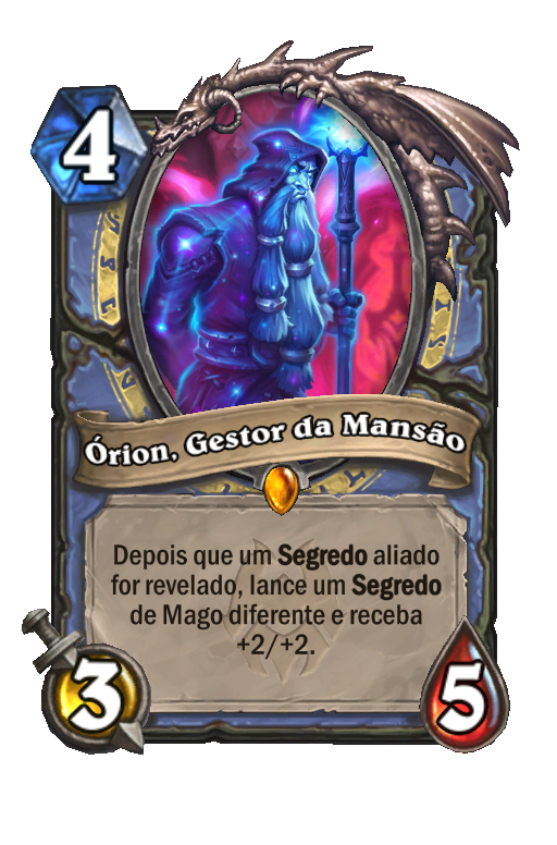 Órion, Gestor da Mansão