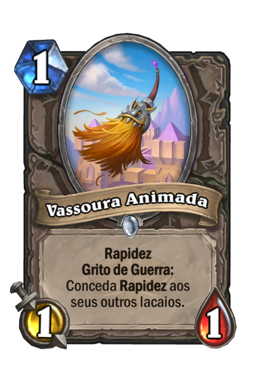 Vassoura Animada