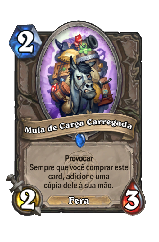 Mula de Carga Carregada