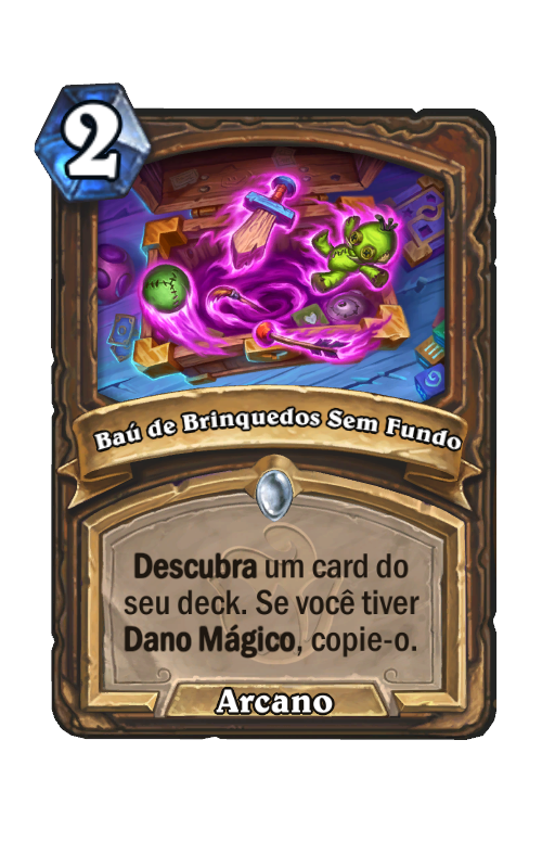 Baú de Brinquedos Sem Fundo