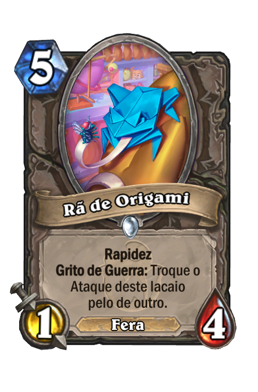 Rã de Origami