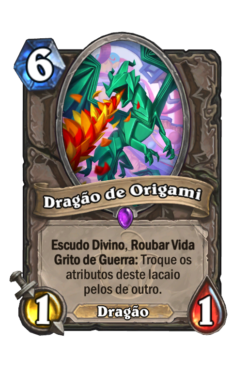 Dragão de Origami