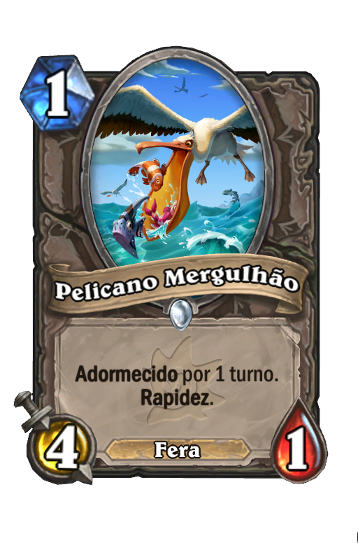 Pelicano Mergulhão