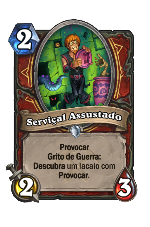 Serviçal Assustado