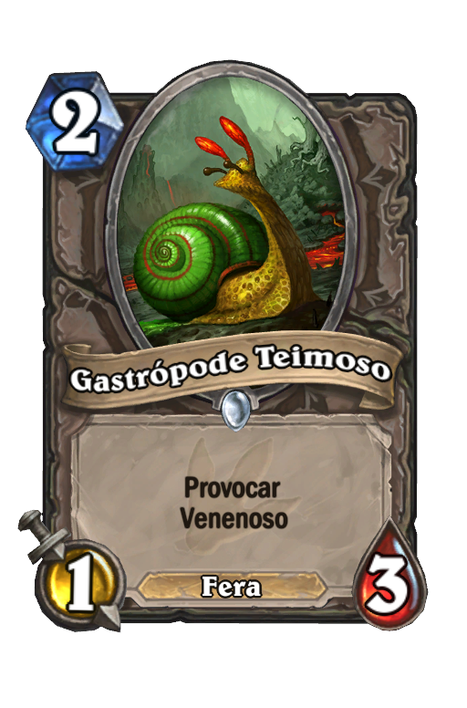 Gastrópode Teimoso