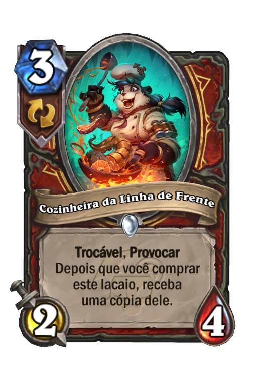 Cozinheira da Linha de Frente