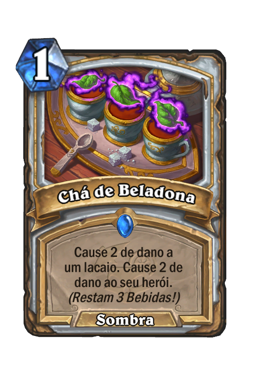 Chá de Beladona