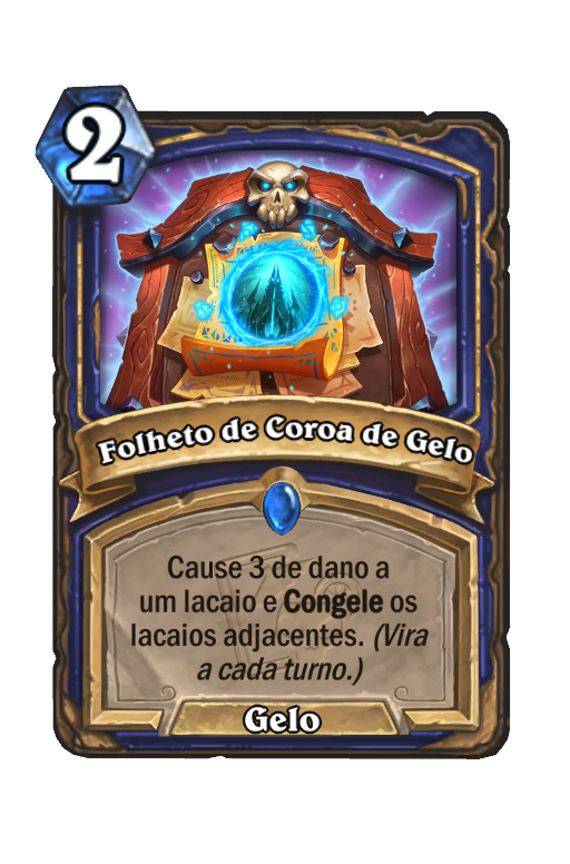 Folheto de Coroa de Gelo