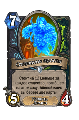 Отголосок ярости